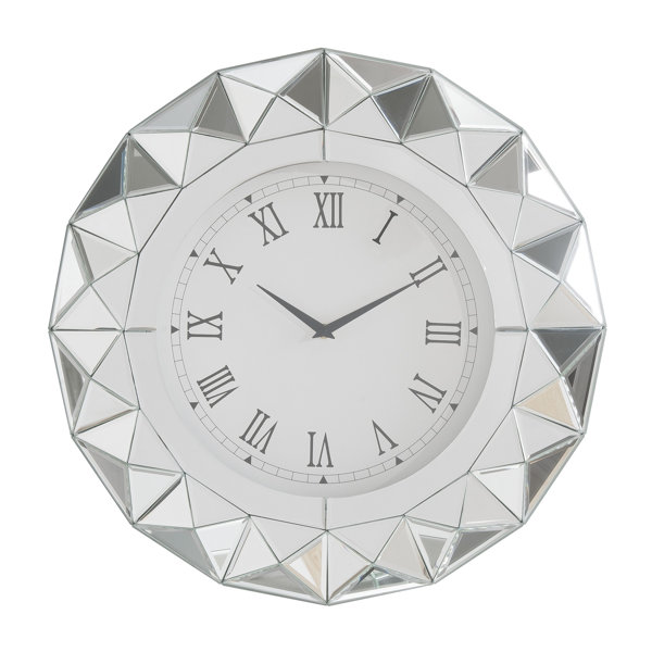 Mercer41 Kogan Wood Wall Clock Wayfair